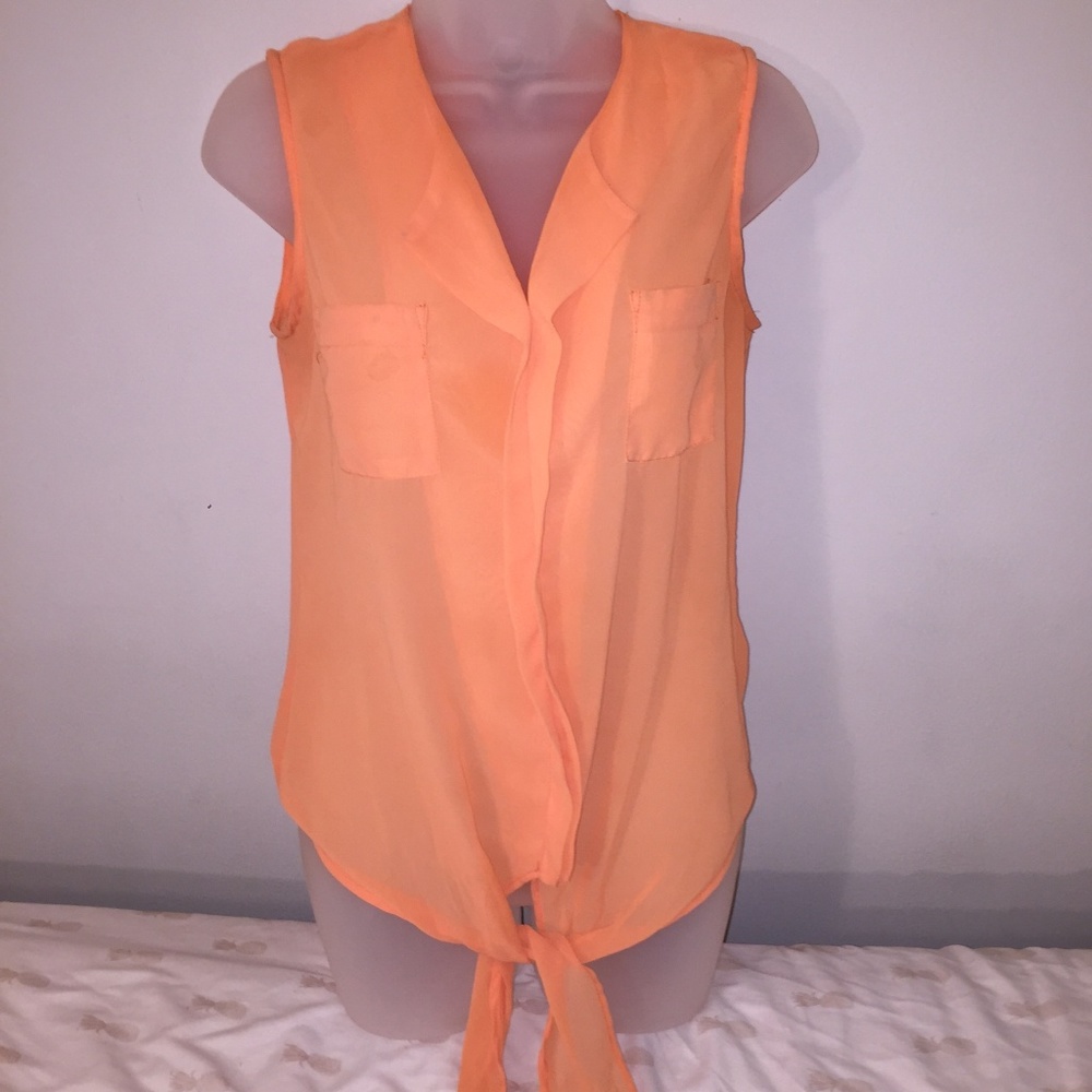 Orange Blouse
